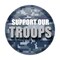 Support Our Troops Button, (Pack of 6)